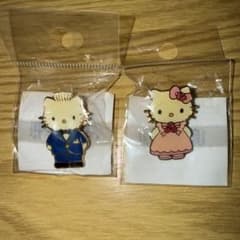 激レア】ヴィンテージ ハローキティ&ダニエル ピンバッジ 平成レトロ