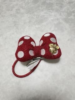 ディズニー ミニーマウス ヘアゴム ヘアクリップのサムネイル