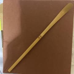 裏千家11代家元 玄々斎精中宗室 自作茶杓/ 銘 窓鶯 /黒田正玄 下削り