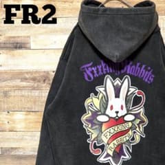 【未使用品L】FR2 エフアールツー パーカー ヴィンテージ 撫子 クロスハート 未使用品L】FR2 エフアールツー パーカー ヴィンテージ 撫子 クロス