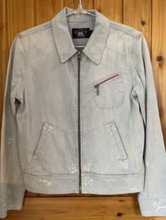 RRL double rl ラルフローレン ライトグレー デニムジャケット 2 