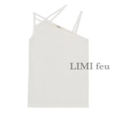 LIMI feu リミフゥ キャミソール ホワイト 新品未使用 ヨウジヤマモト 