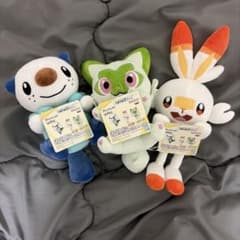 【即日発送】 ミジュマル ヒバニー ニャオハ ピカチュウ ポケモン ぬいぐるみ ポケモン つれてってぬいぐるみ ミジュマル ヒバニー ニャオハ 全3種
