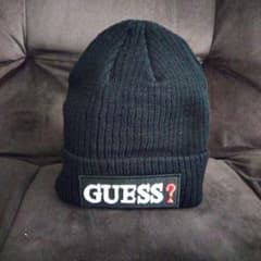 新品 GUESS ブラック ニット帽のサムネイル