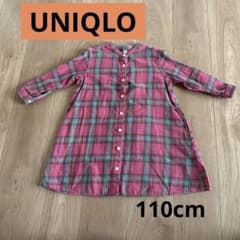 UNIQLO長袖ワンピース110cmのサムネイル