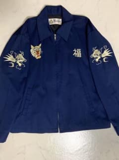 ネイビー　ベトジャン風スウィングトップのサムネイル
