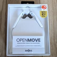 SHOKZ OPENMOVE S661 伝骨導イヤホン (White)　箱付きのサムネイル