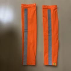 オレンジ 反射材付きレッグカバー（ふくらはぎ）のサムネイル