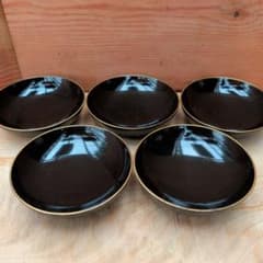 輪島塗 縁金 中皿 5枚セット - メルカリ