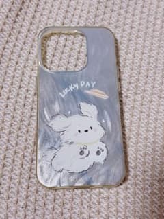 iPhone用ケース 犬柄 クリアケース iPhone15proのサムネイル