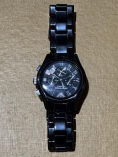 ジャンク品/EMPORIO ARMANI CERAMICA クロノグラフ 腕時計のサムネイル