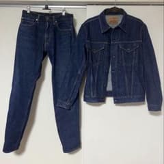 TCB JEANS 60s Trucker Jacket 3rd 505セット - メルカリ