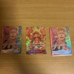 [美品]ワンピースカードゲーム マルコ ルフィ スーパーパラレル　リーダカードのサムネイル