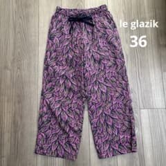 【 le Glazik ルグラジック 】総柄 イージーパンツのサムネイル