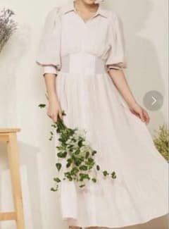 【即購入歓迎】ノエラ　プリーツシャツワンピのサムネイル