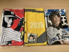 阪神タイガース 藤川球児 木浪聖也 年間シート席 応援フォトタオル