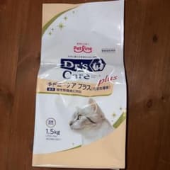 Dr's Care 猫用 キドニーケア プラス可溶性繊維 1.5kg 療法食 - メルカリ