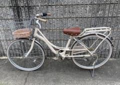 24インチ 子供用自転車 アイボリー 愛知県引き取り限定 - メルカリ