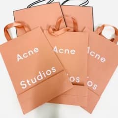 Acne Studios アクネストゥディオス 紙袋 5枚セット ショッパー - メルカリ