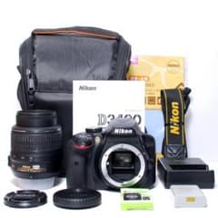 ♡小型＆軽量♡Nikon D3400 一眼レフ スマホ転送 Bluetooth - メルカリ