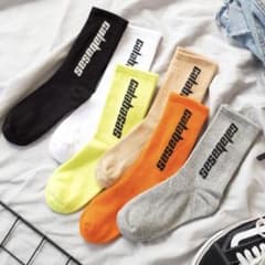 Calabasasカラーロゴソックス　6足セットのサムネイル