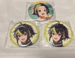 は*）様 にじさんじ　dmmスクラッチ　缶バッジ　伊波ライ　3個セットのサムネイル