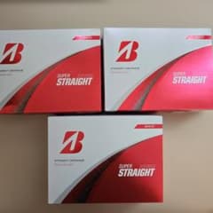 ブリヂストン SUPER STRAIGHT ゴルフボール 3ダースセットのサムネイル