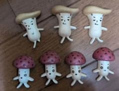 ブロッターアート ヴァング作品 「キノコと蓮」一点物 コレクションに メルカリ便 HOKUTOきのこキャラクター マグネット 7個セット - メルカリ