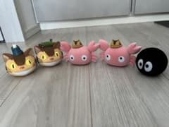 ジブリ トトロキャラクター置物 5個セットのサムネイル