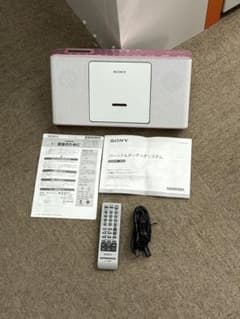 【極美品】SONY オーディオプレイヤー ZS-E80 CD/ラジオ/ピンク