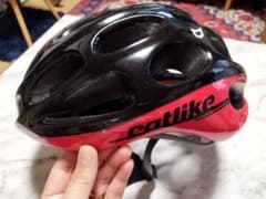 自転車ヘルメット catlike エアロダイナミックヘルメット 黒/赤のサムネイル