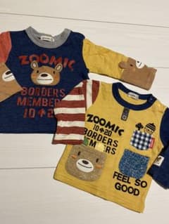 ロンT☆80☆ZOOMIC☆双子☆セットのサムネイル