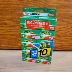 FUJIFILM FUJICOLOR SUPERIA 100 24枚撮 10本のサムネイル