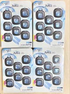 P&G 車用消臭芳香剤「ファブリーズ イージークリップ スカイブリーズ」32個入 - 3