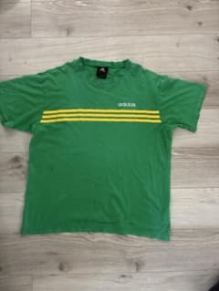 【希少】adidas 00sハワイ大学 Tシャツ グリーン 古着　値下げ可のサムネイル