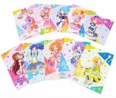 ムービック特典　アイカツ!　A4ポスターカードセット