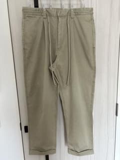 25AW CAHLUMN カウラム チノパン タック ベージュ XL 25AW CAHLUMN カウラム チノパン タック ベージュ XL - メルカリ