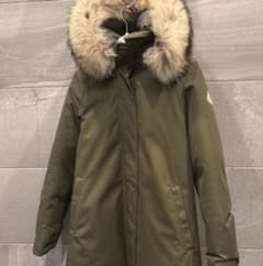 PYRENEX ボルドー オリーブ ダウンジャケット JP 40 - メルカリ