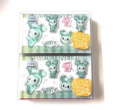 TWICE LOVELYS うるちゅるシール mini 2個セット GiGO限定のサムネイル