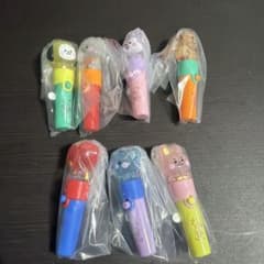 BT21 Light stick 2 키링 7종 세트컴플리트