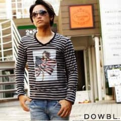 たかしーまんさん専用  DOWBL ボーダーロンTのサムネイル