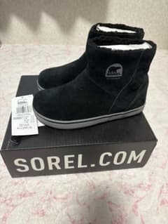 週末まで限定値引き！SOREL ブラックブーツのサムネイル