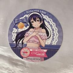【サクラ様専用】ラブライブ μ's GiGOコラボカフェ コースター 園田海未のサムネイル