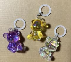 【送料込】めじるしアクセサリー キラキラベアのサムネイル