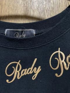 rady ロンt tシャツ　レディー　黒ロンtのサムネイル