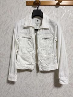 元値¥30,000】G-STAR RAW ホワイト ジャケット - メルカリ