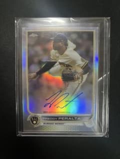 Freddy Peralta サイン入りカード 355/499 - メルカリ