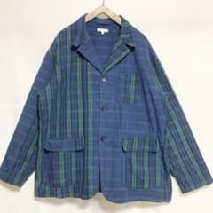 Lサイズ！ENGINEEREDGARMENTSクレイジーチェックカバーオール - メルカリ