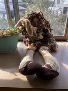 ハンドメイド アメリカンカントリー ドール ぬいぐるみのサムネイル