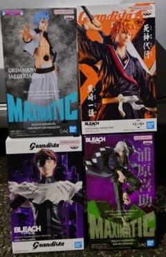 BLEACH フィギュア 4種セット Grandista MAXIMATIC - メルカリ